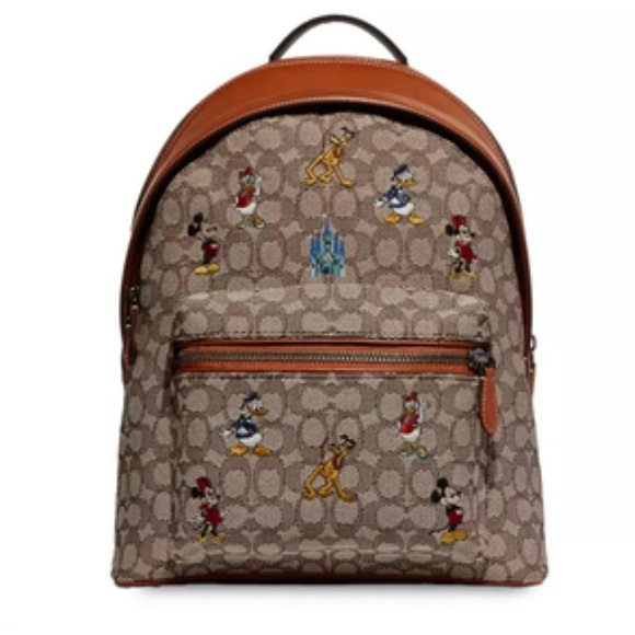 Pre loved~Mickey Mouse And Friends Disney Backpack and Wallet By COACH - Picture 2 of 16